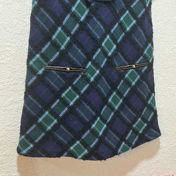 Janie and jack beautiful juniper plaid girls dress size 5 GUC - Picture 6 of 11